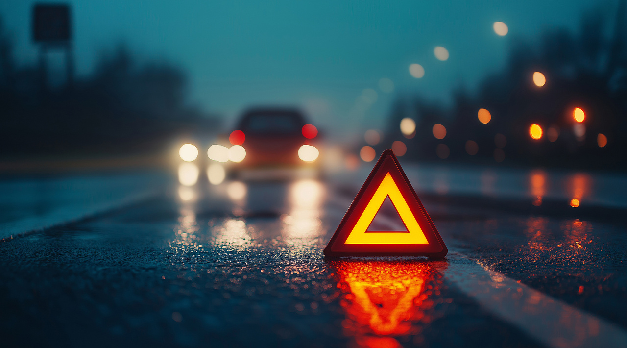 Uso de la luz de emergencia en vehículos