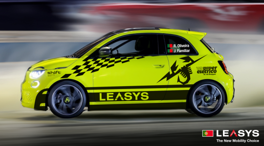 Leasys e Viver Elétrico no Oeiras Ecorally Portugal 2024: Acelerar a educação em Mobilidade Elétrica com o Abarth 500e!